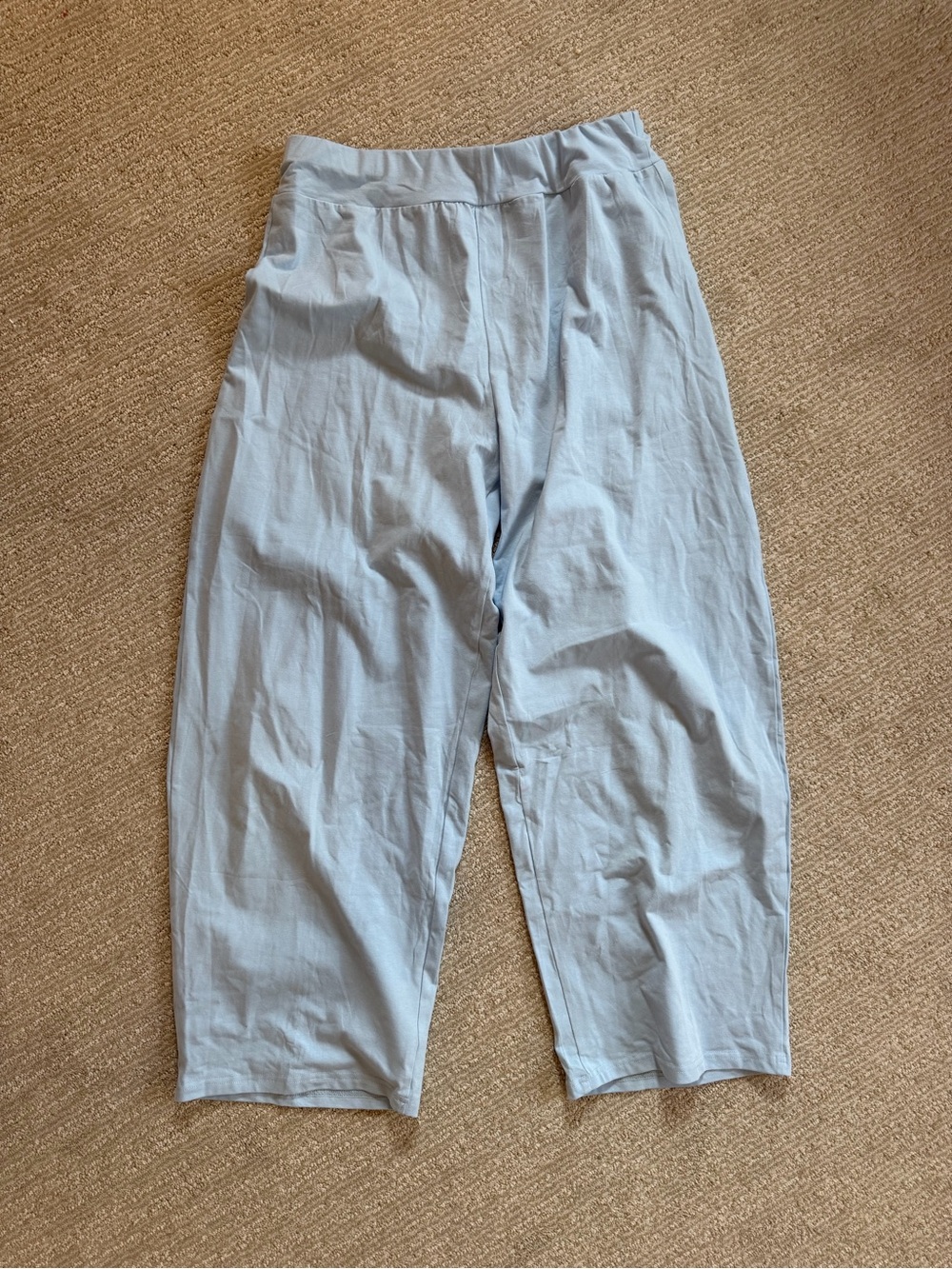 Light Blue Women's Relaxed Track Pants